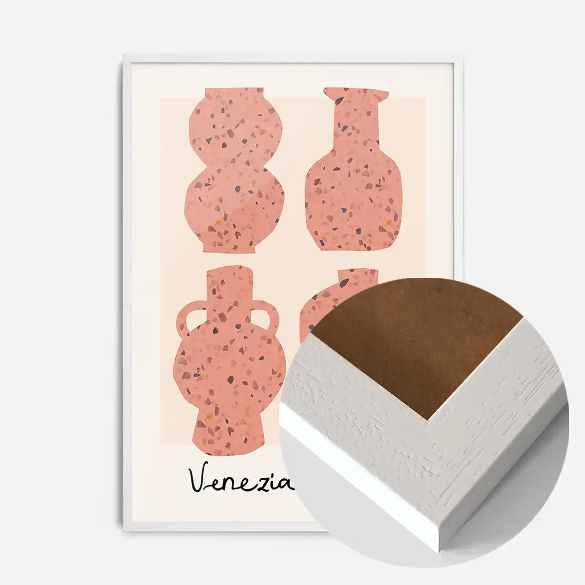 Venetian Vases Terrazo Illustration Print