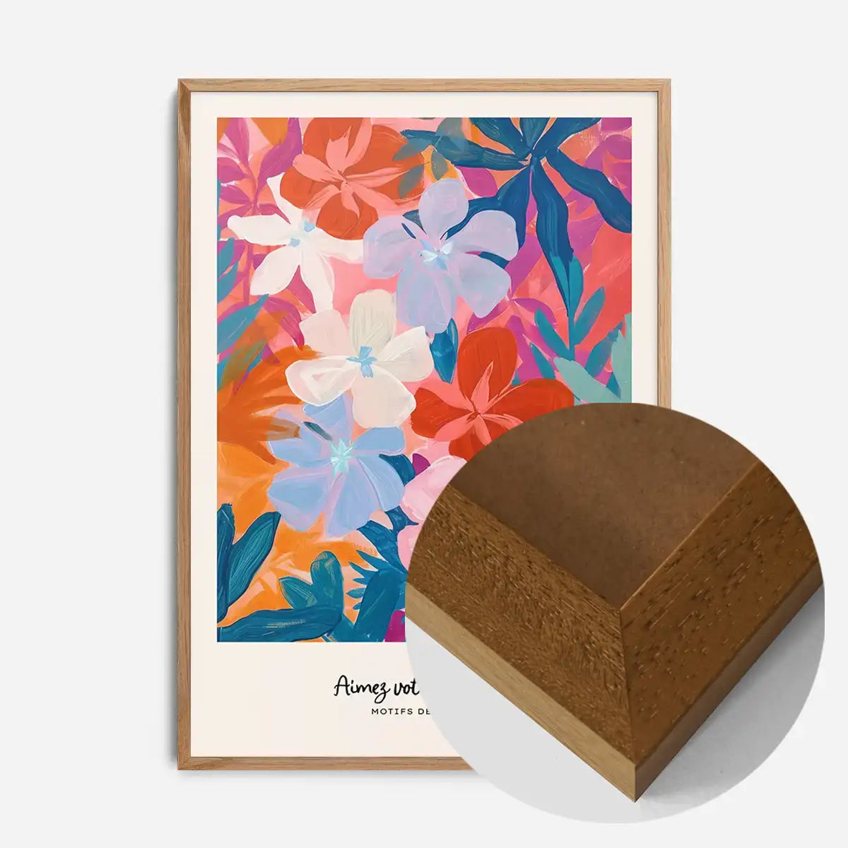 Love Your Garden Painted Flowers Print