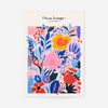 Wild Flowers of Amsterdam Abstract Painting Print
