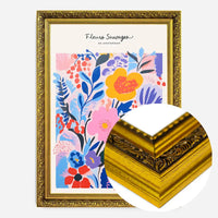 Wild Flowers of Amsterdam Abstract Painting Print