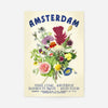 Amsterdam Vintage Bouquet Floral Poster Print