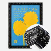 Flos Solis maior Sunflower Flower Market print