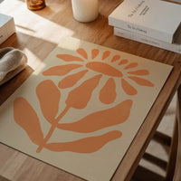 Simple Daisy Shape Flower Print