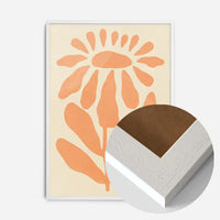 Simple Daisy Shape Flower Print