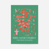 Poetry of Plants Pink & Green Botanical Print