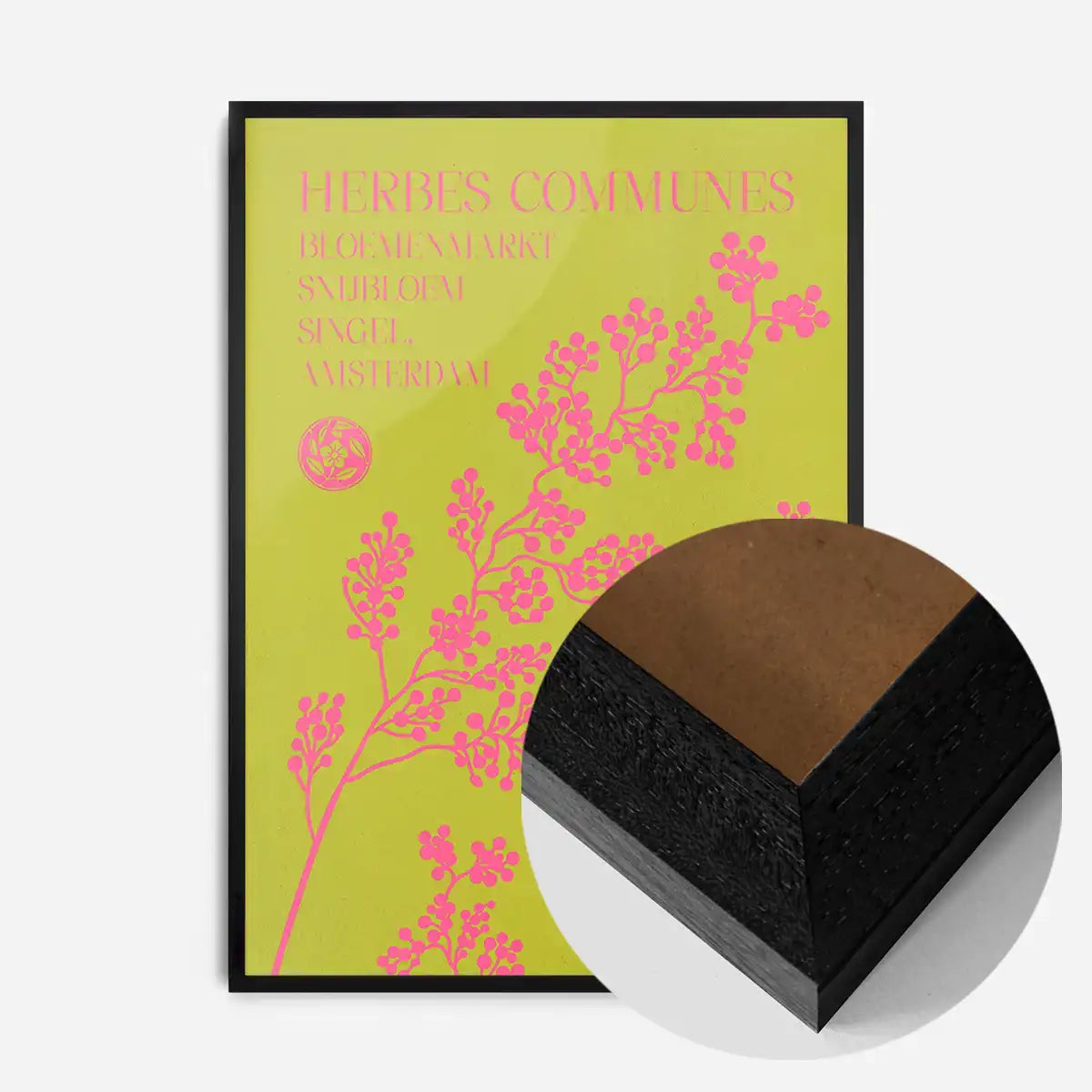 Common Herbs Amsterdam Market Poster Print