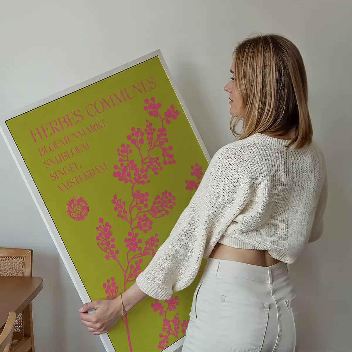 Common Herbs Amsterdam Market Poster Print