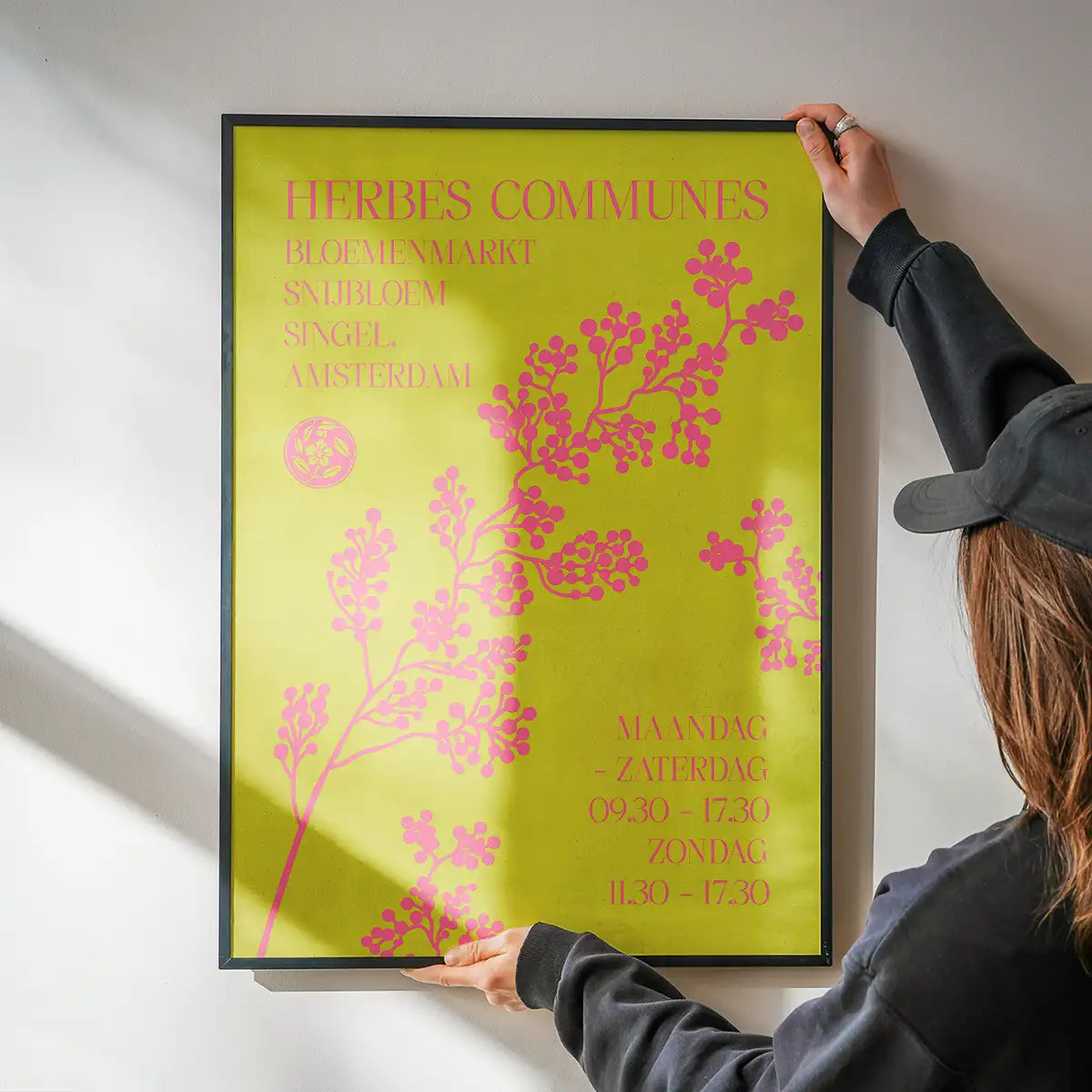 Common Herbs Amsterdam Market Poster Print
