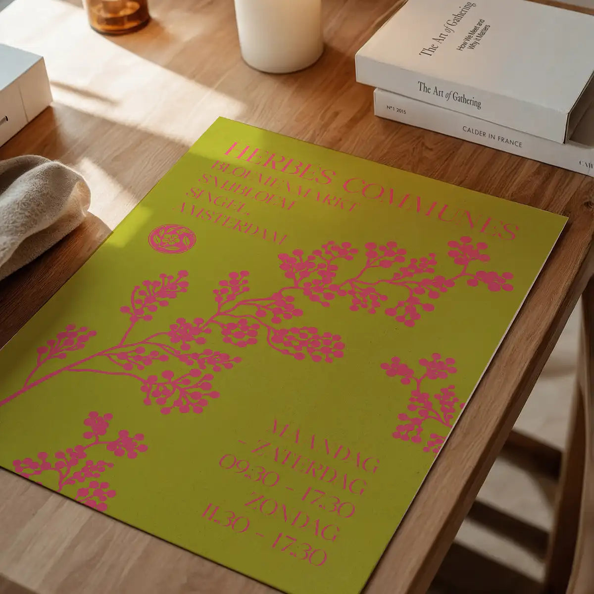 Common Herbs Amsterdam Market Poster Print