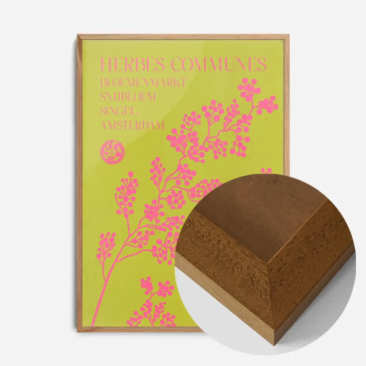 Common Herbs Amsterdam Market Poster Print