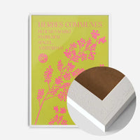 Common Herbs Amsterdam Market Poster Print