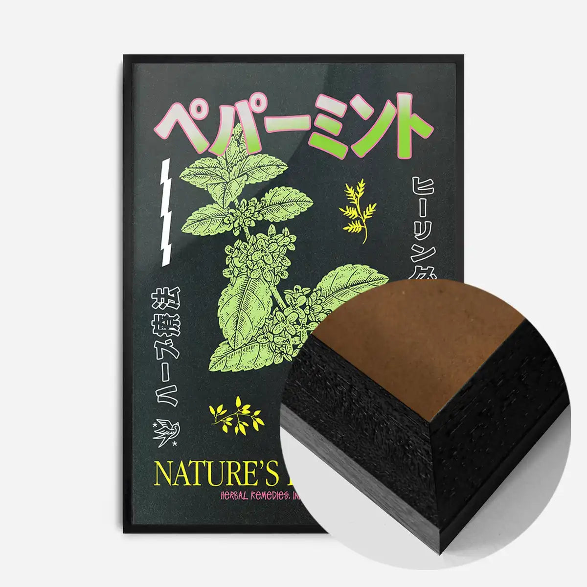 Japanese Nature's Pharmacy Poster Print