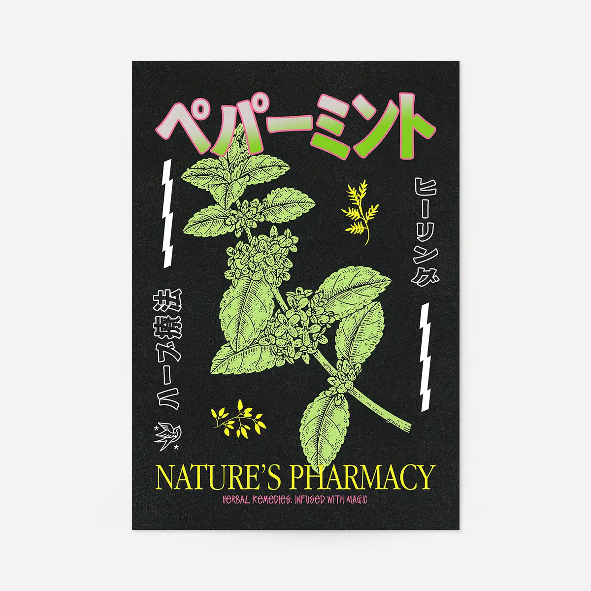 Japanese Nature's Pharmacy Poster Print