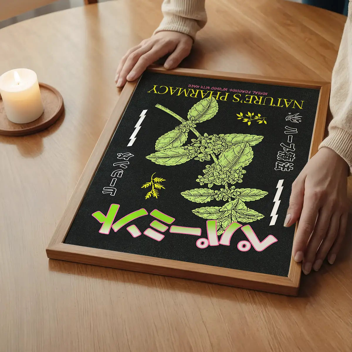 Japanese Nature's Pharmacy Poster Print