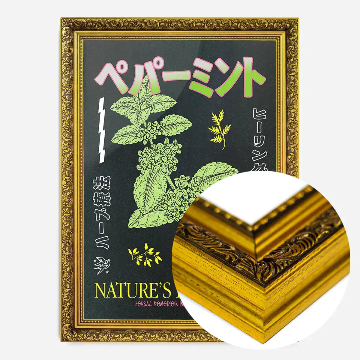 Japanese Nature's Pharmacy Poster Print