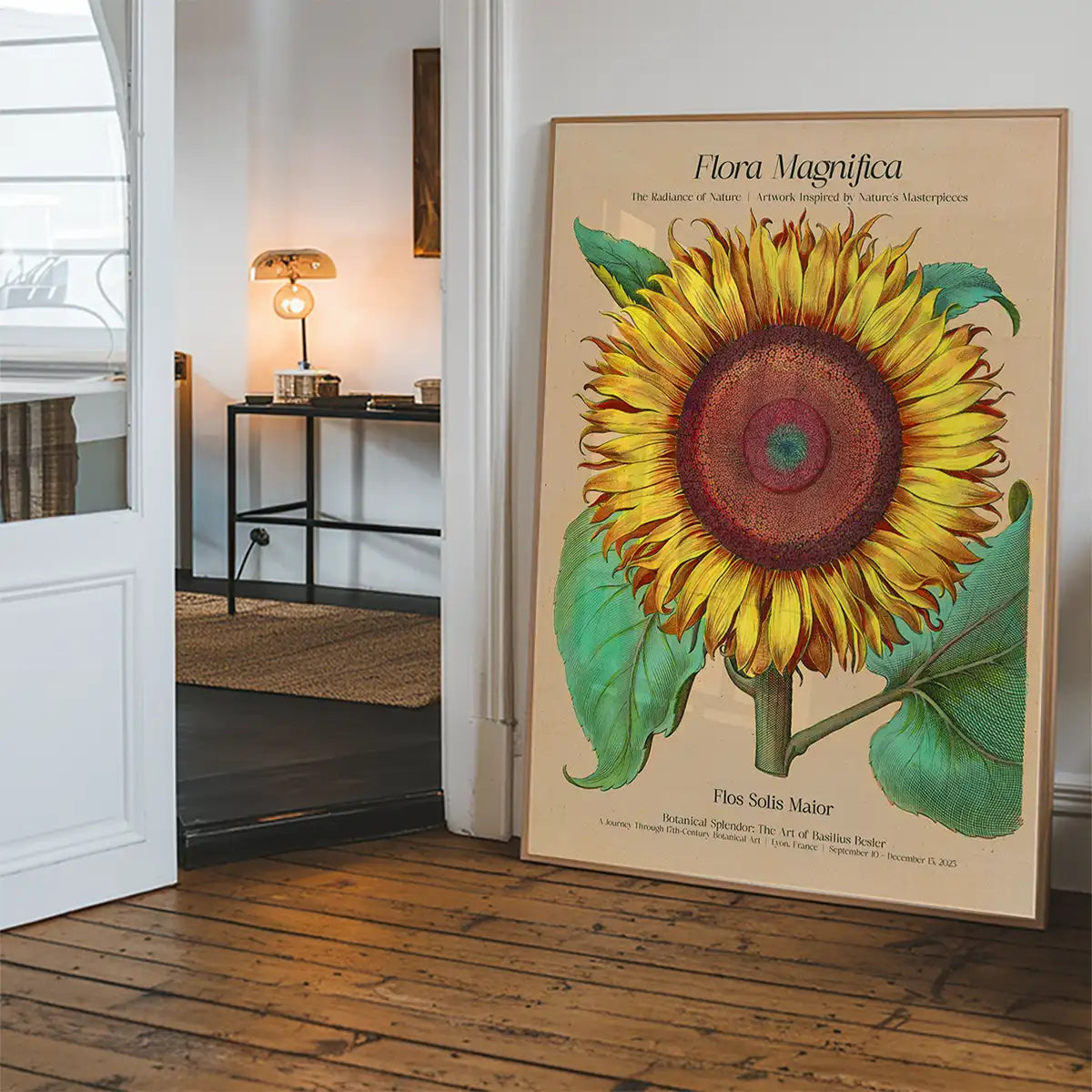 Flora Magnifica Sunflower Poster Print