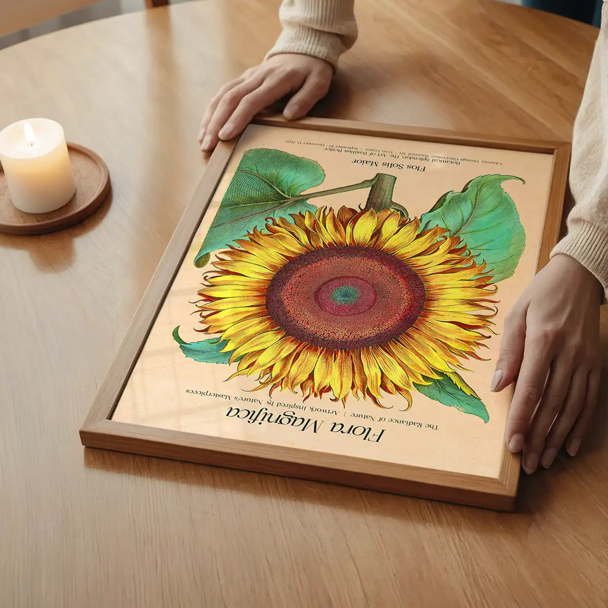 Flora Magnifica Sunflower Poster Print