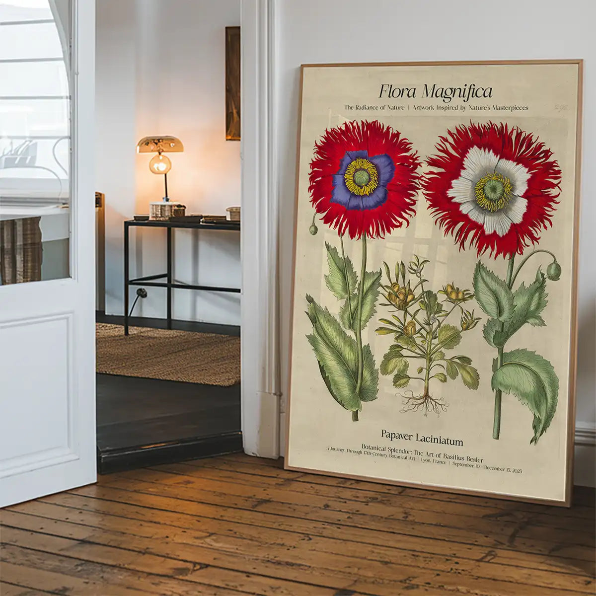 Flora Magnifica Poppy Poster Print