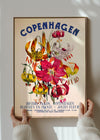 Copenhagen Vintage Bouquet Floral Poster Print