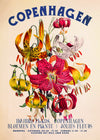 Copenhagen Vintage Bouquet Floral Poster Print
