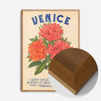Venice Vintage Bouquet Floral Poster Print