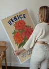 Venice Vintage Bouquet Floral Poster Print