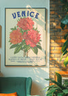 Venice Vintage Bouquet Floral Poster Print
