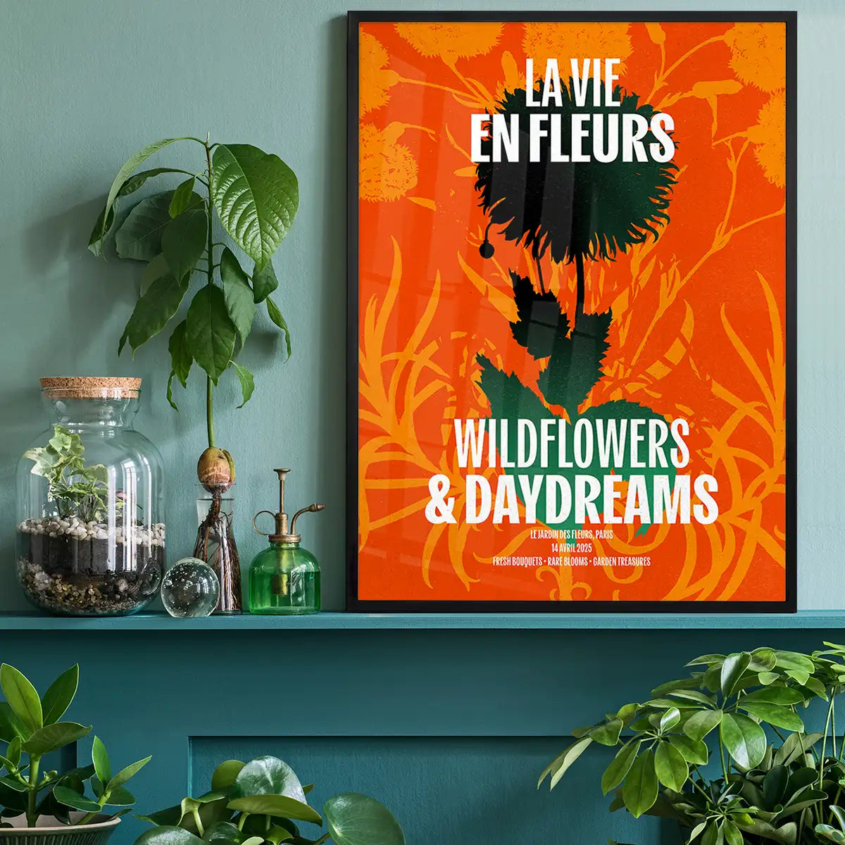 Wildflowers & Daydreams Poster Print