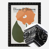 Bloom & Blossom Orange Flower Poster