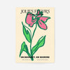 Beautiful Flowers Pink Flower Drawing Print