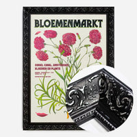 Amsterdam Bloemenmarkt Flower Market Pink Flowers Print