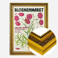 Amsterdam Bloemenmarkt Flower Market Pink Flowers Print