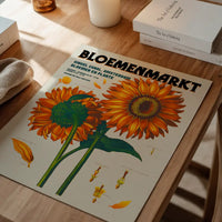 Amsterdam Bloemenmarkt Flower Market Sunflowers Print