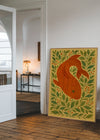 Carp Folk Art Painting Print