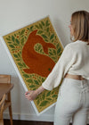 Carp Folk Art Painting Print