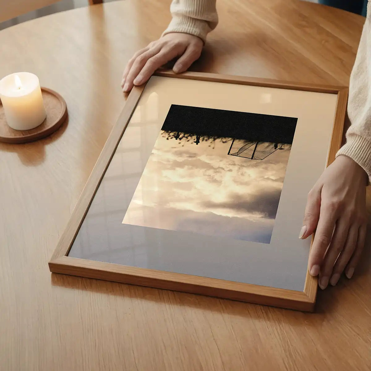 Football Goal Photography Print