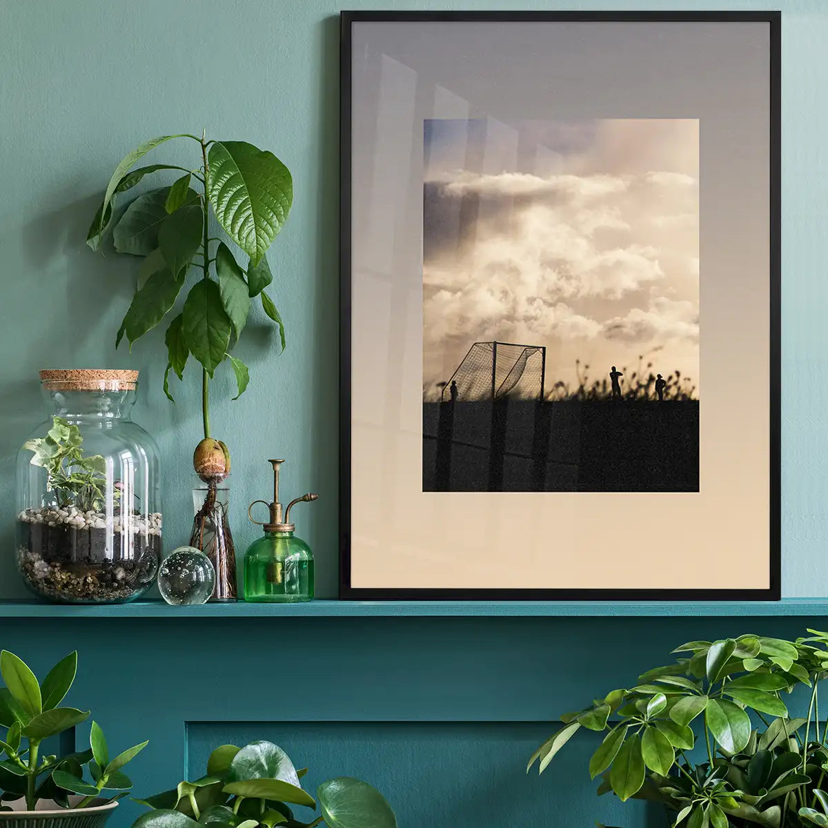 Football Goal Photography Print