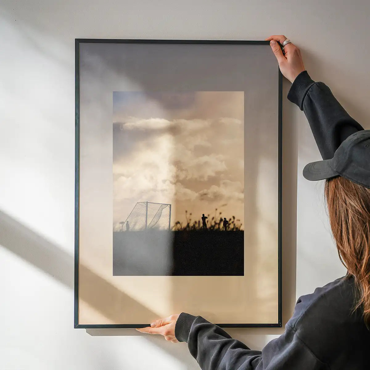 Football Goal Photography Print