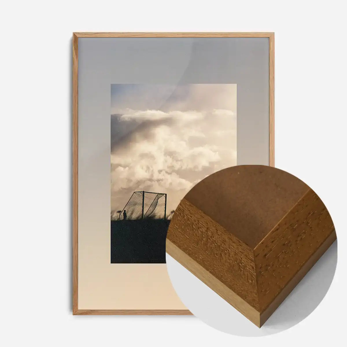 Football Goal Photography Print