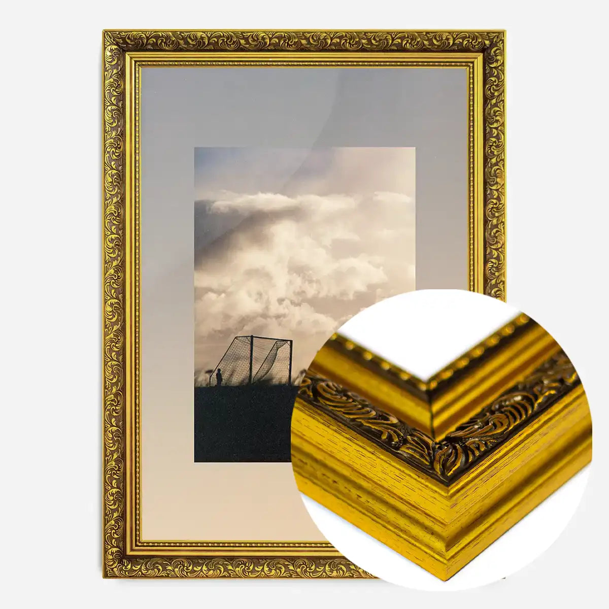 Football Goal Photography Print