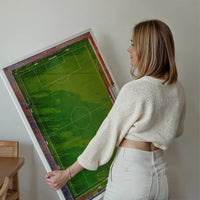 Football Pitch Photography Print