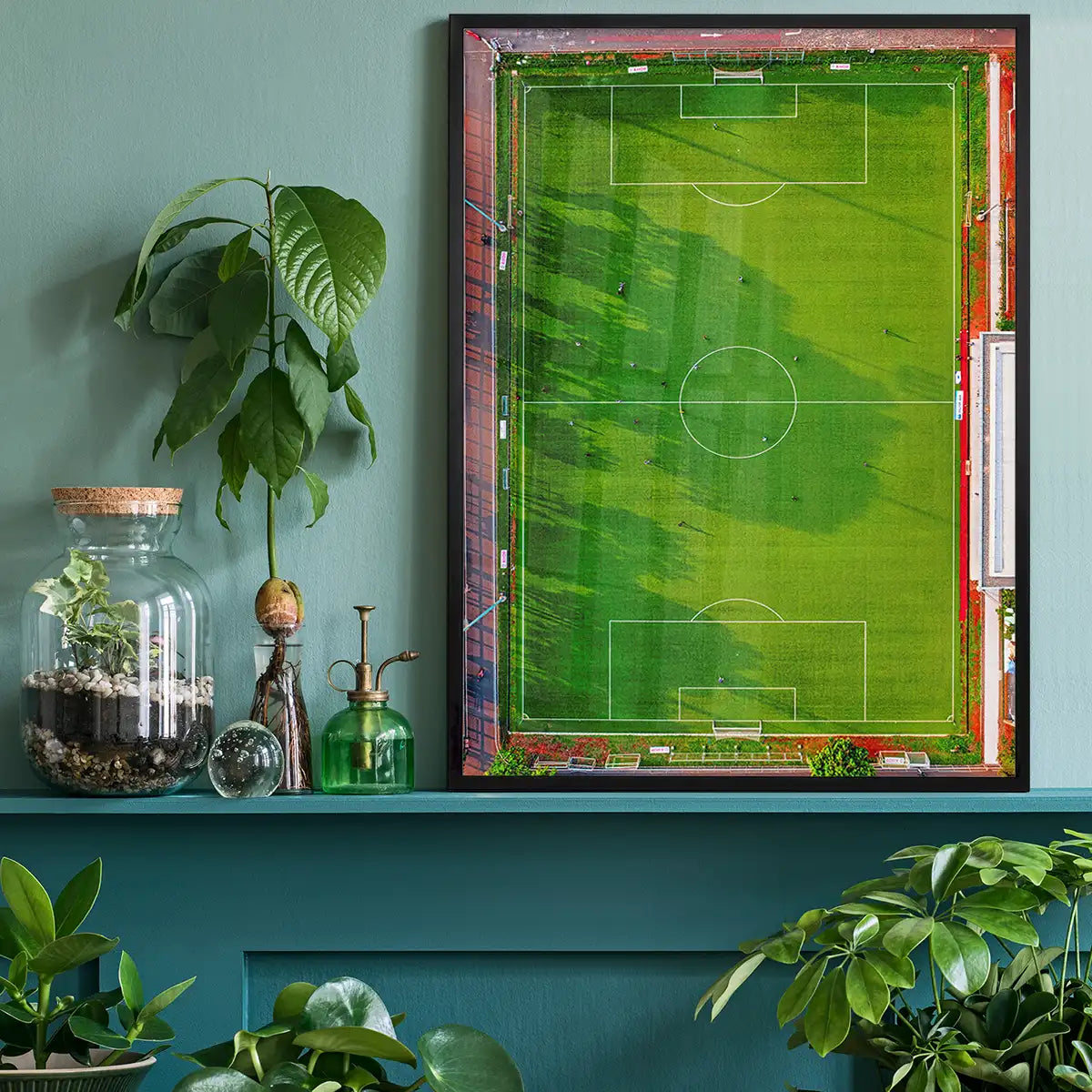 Football Pitch Photography Print