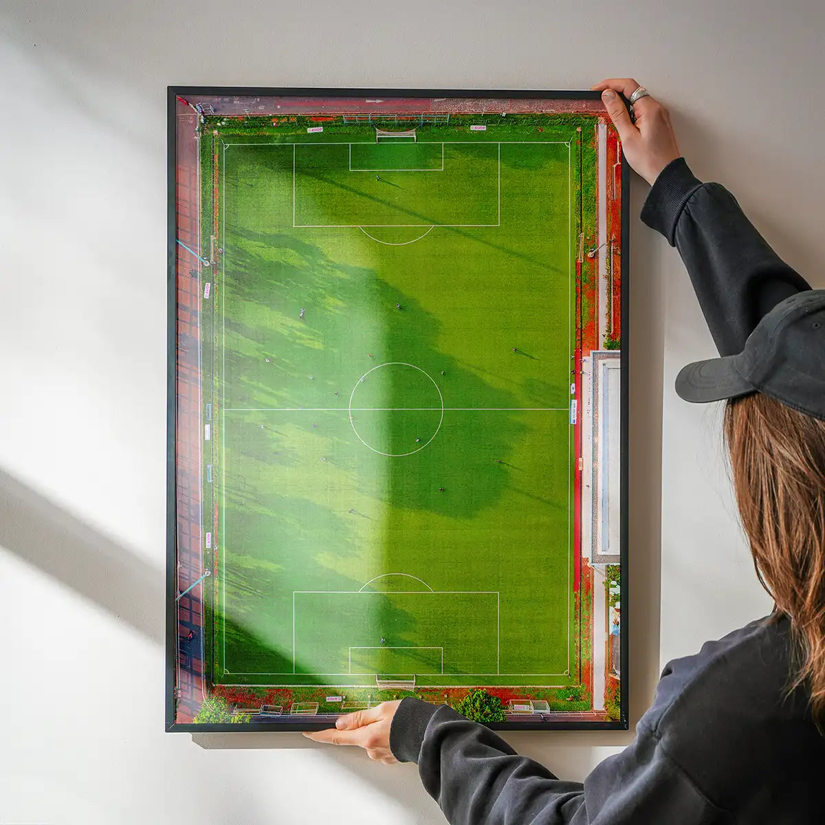 Football Pitch Photography Print