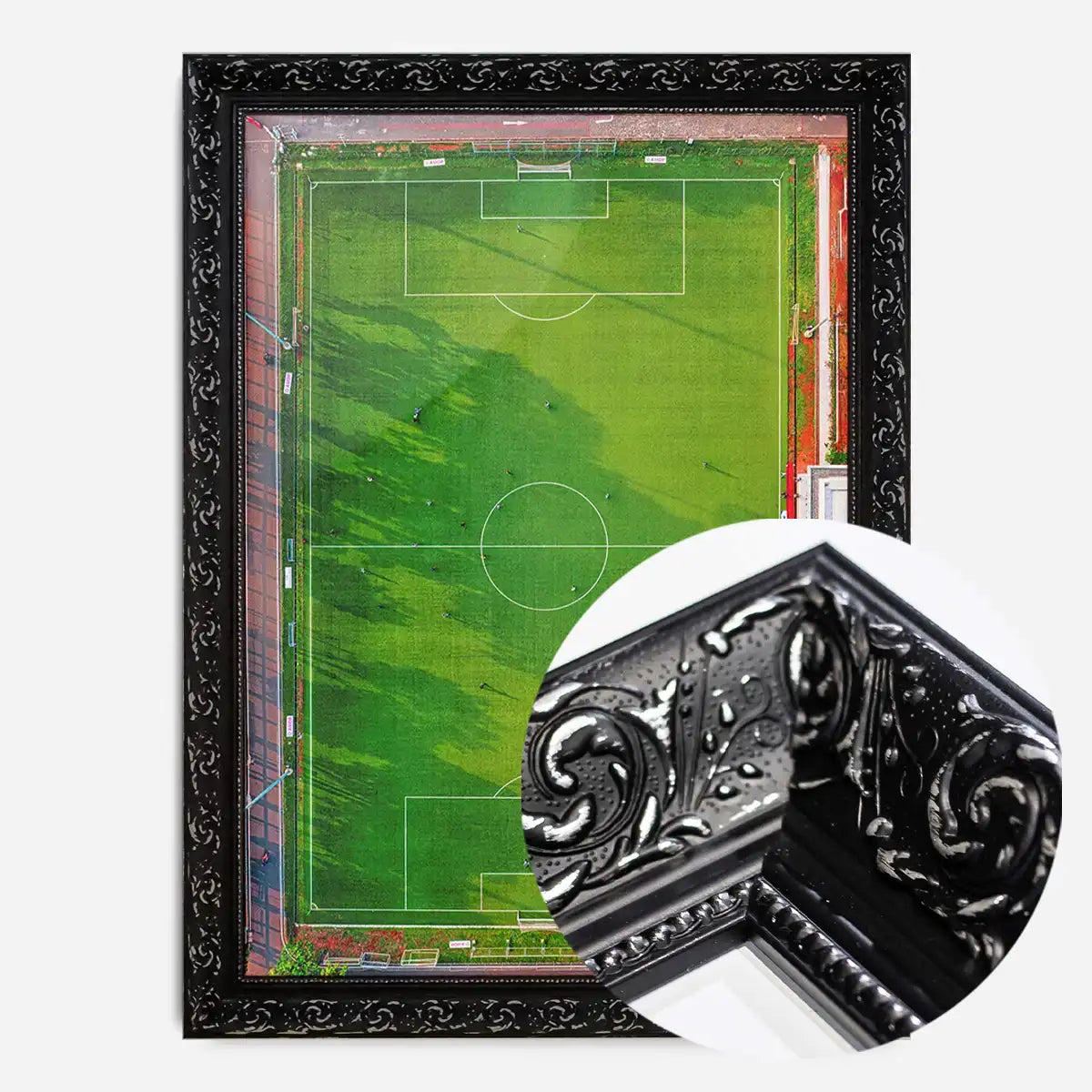 Football Pitch Photography Print