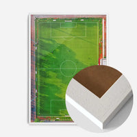 Football Pitch Photography Print
