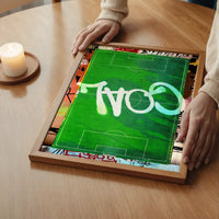 GOAL Football Pitch Photography Print
