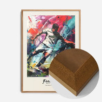 Abstract Renaissance Painting Football Beautiful Game Print