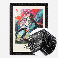 Abstract Renaissance Painting Football Beautiful Game Print