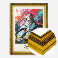 Abstract Renaissance Painting Football Beautiful Game Print