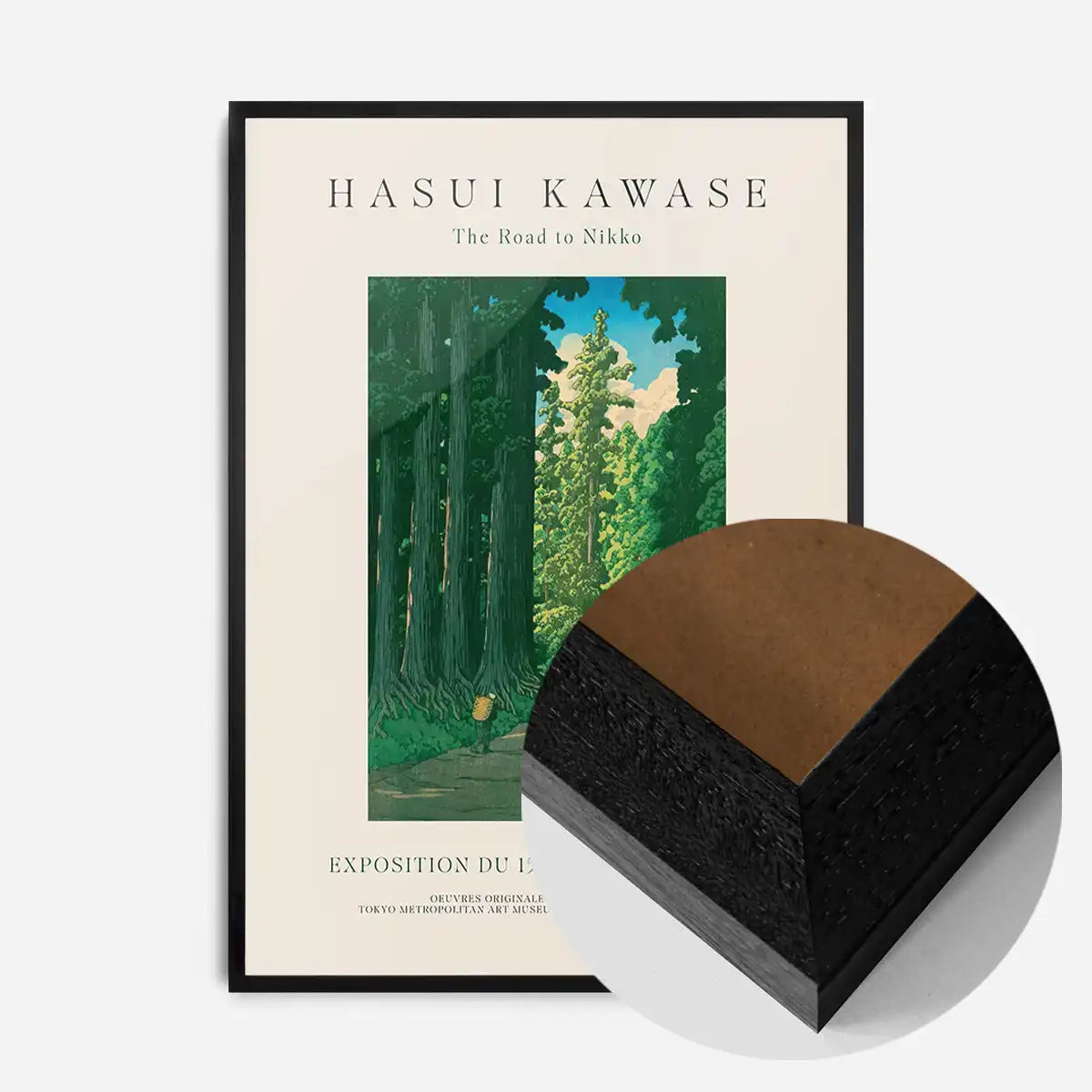Hasui Kawase Road To Nikko Exhibition Poster Print 1 – InkAndDrop